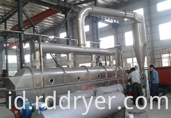 Horizontal Fluidizing Bed Drying Equipment for Vanillin